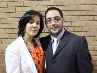 Leandro and Isabella Nogueira